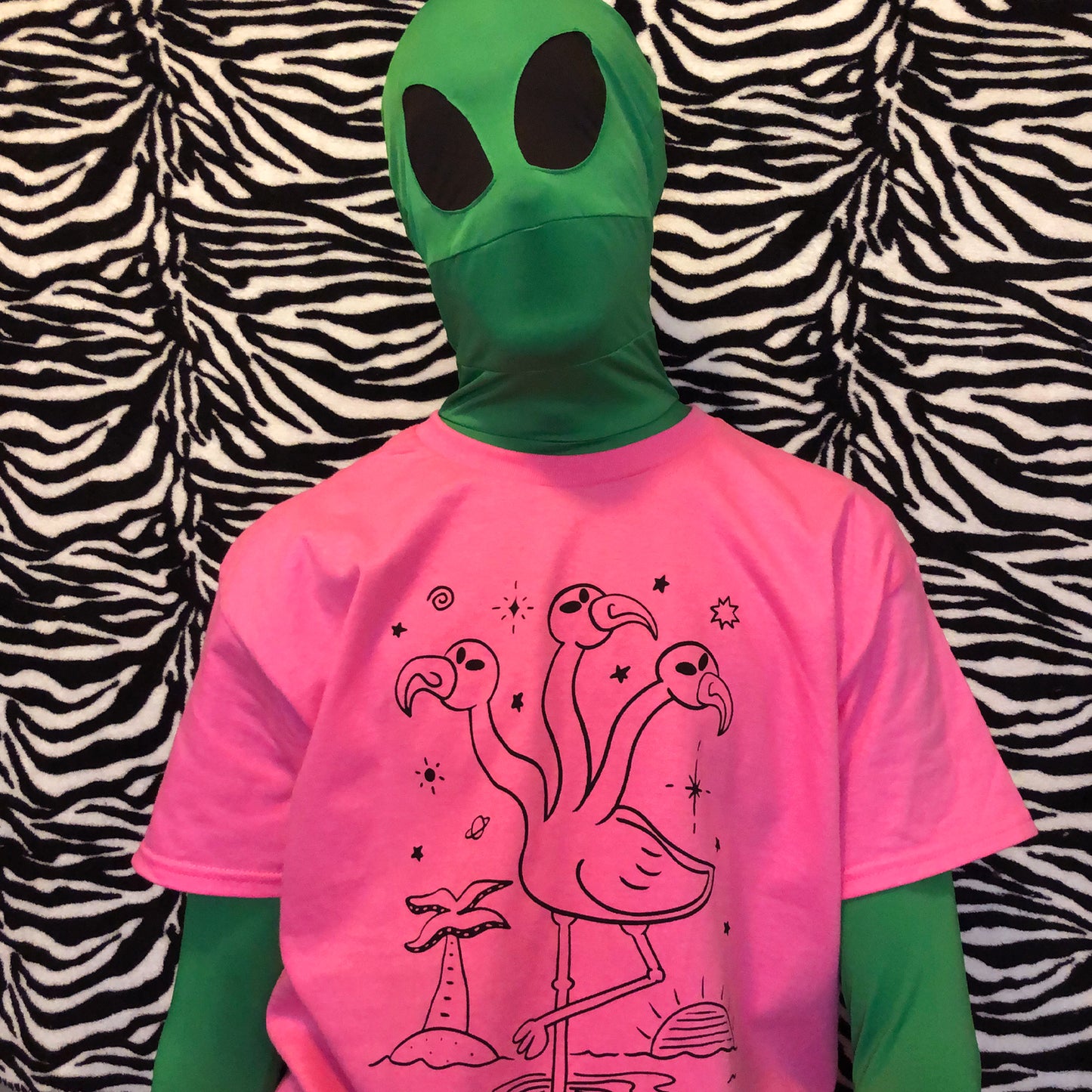 Alien Flamingo t-shirt