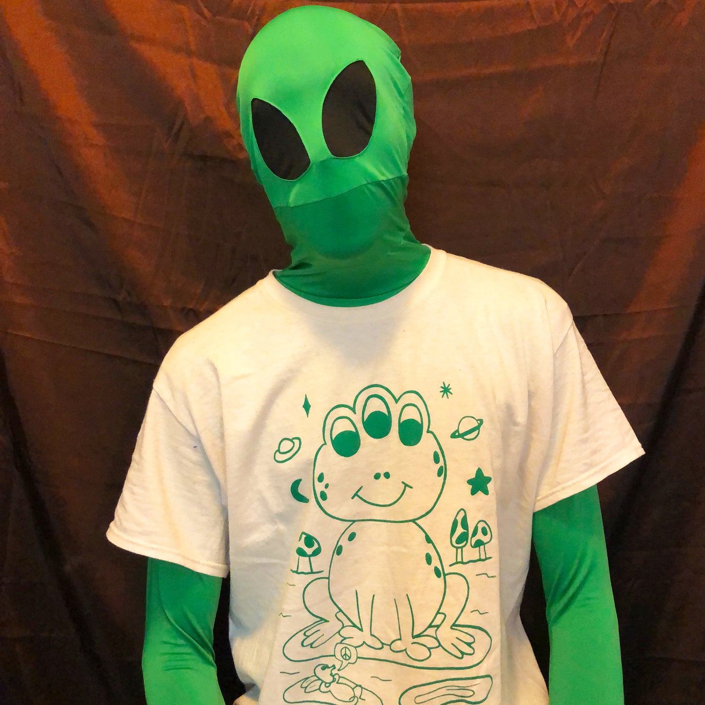 Psychedelic Frog t-shirt (Natural)