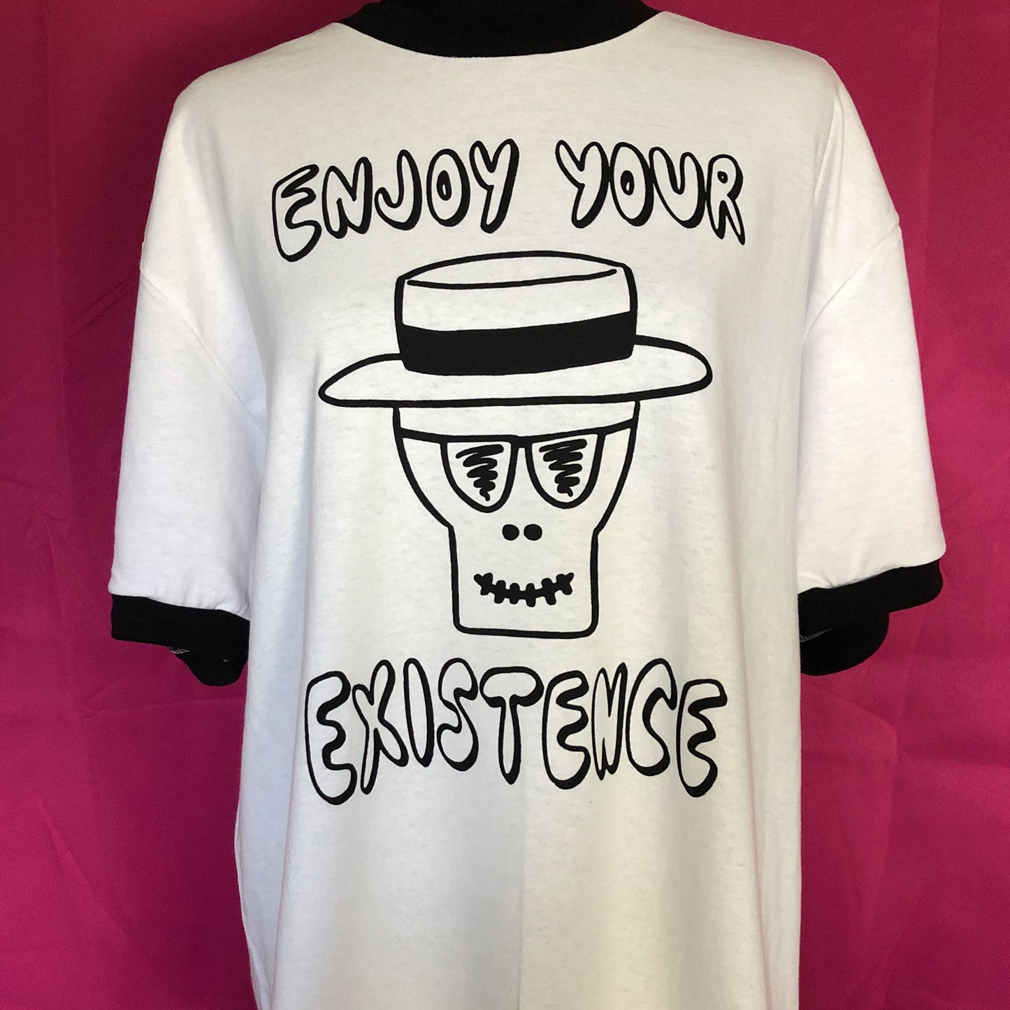Enjoy Your Existence t-shirt (Ringer)