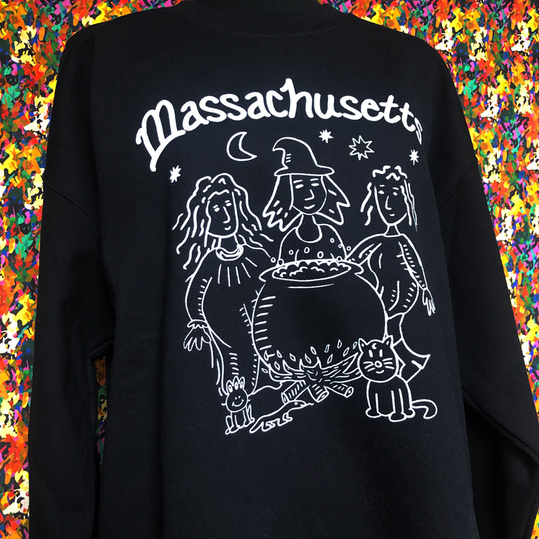 Massachusetts Witches sweatshirt