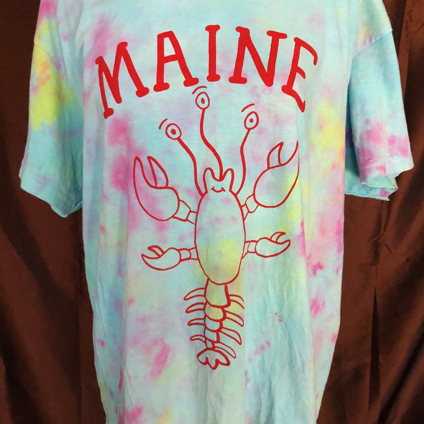 Maine Mutant Lobster t-shirt (Tie-Dye)
