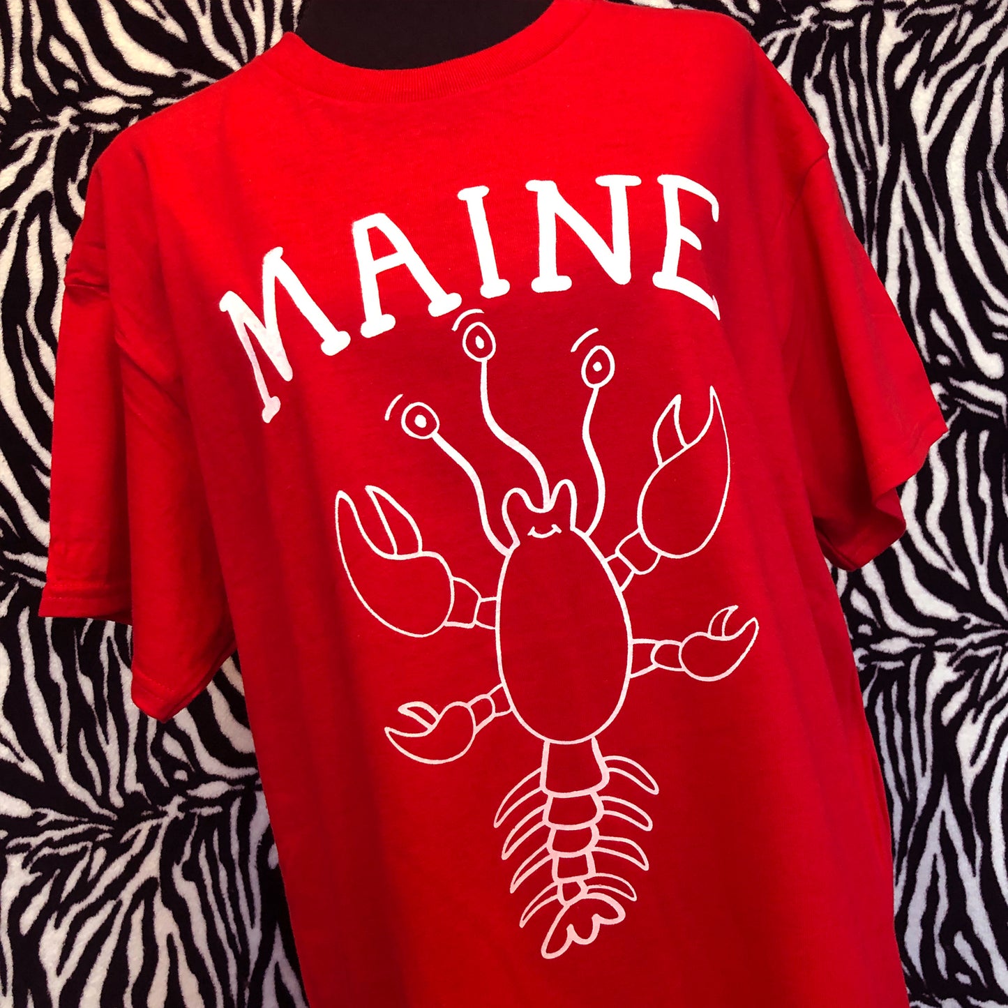 Maine Mutant Lobster t-shirt (Red)