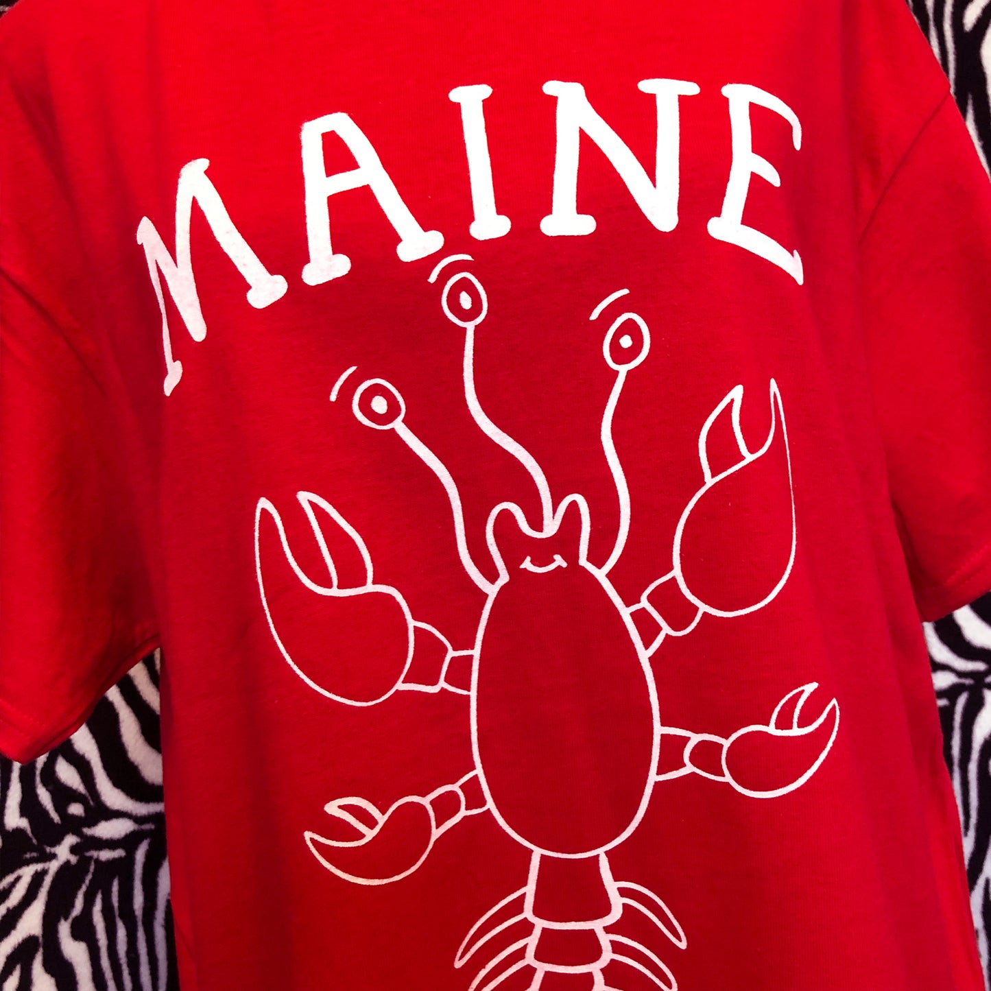Maine Mutant Lobster t-shirt (Red)