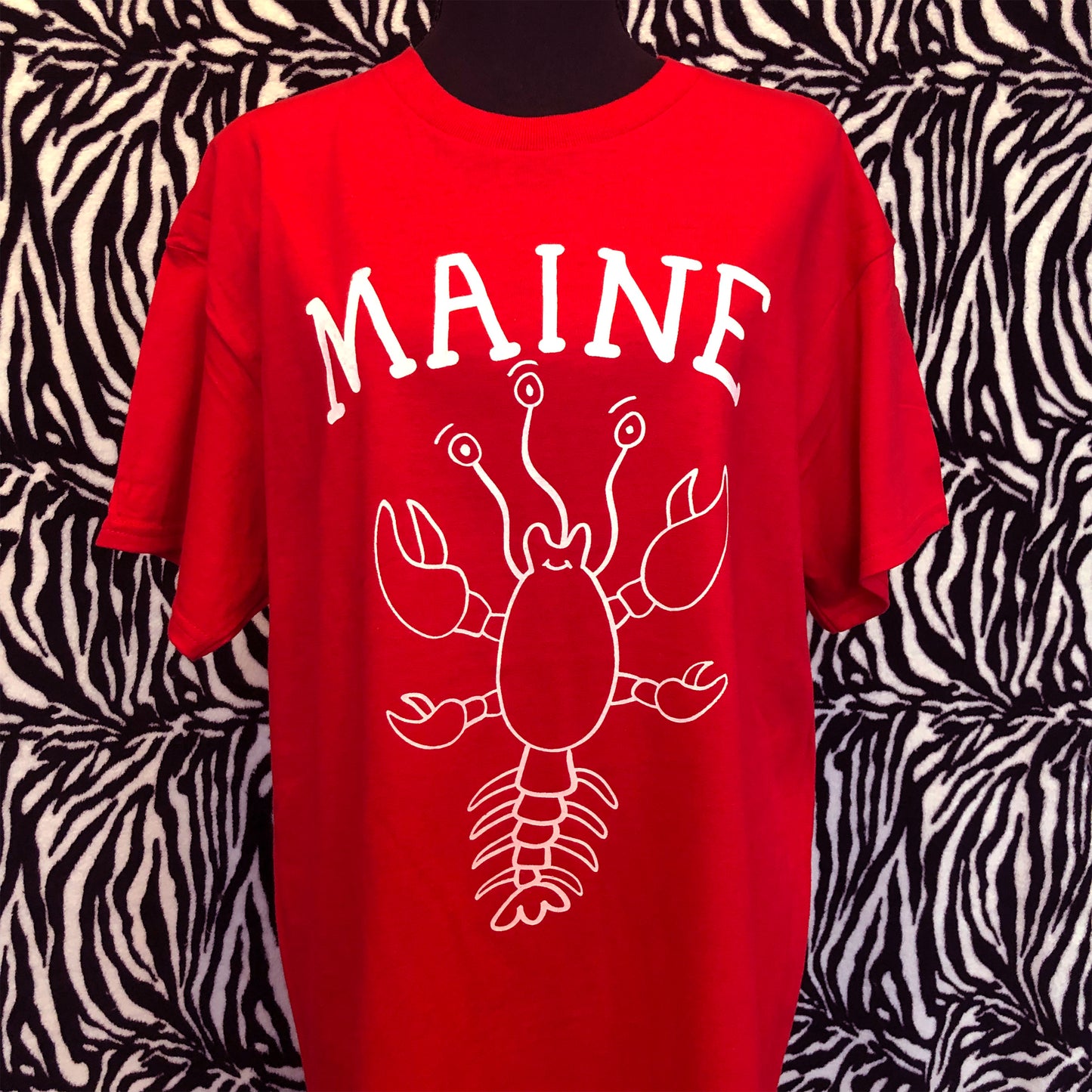 Maine Mutant Lobster t-shirt (Red)