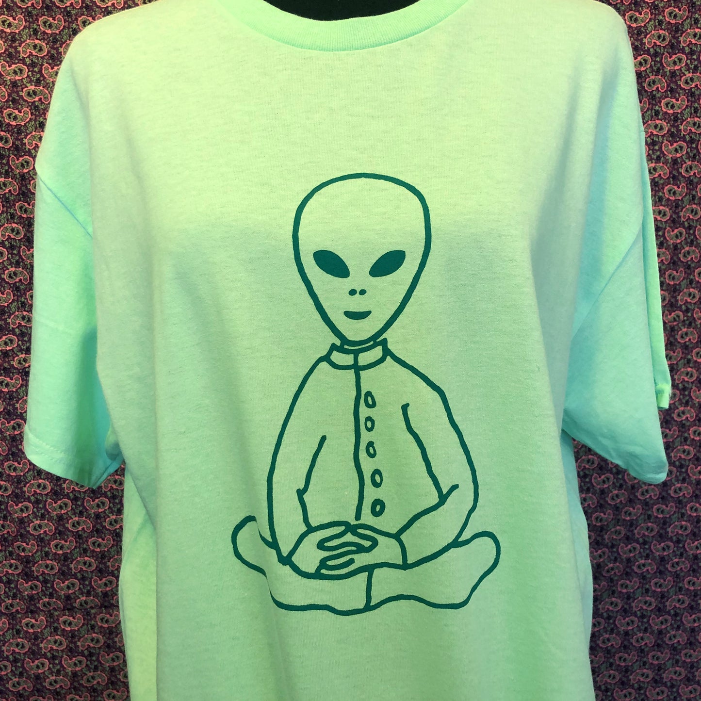 Meditating Alien t-shirt