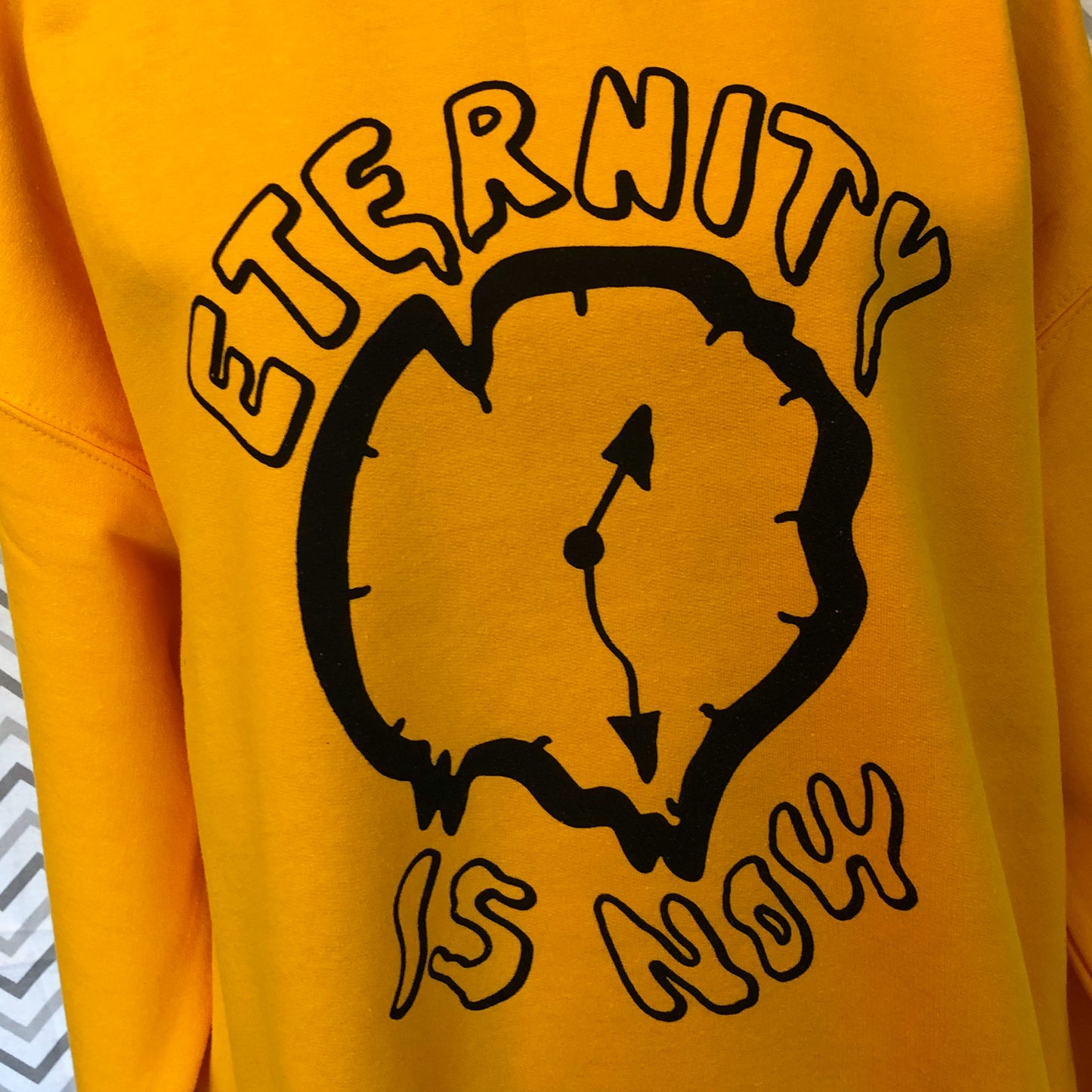 Melting Clock sweatshirt