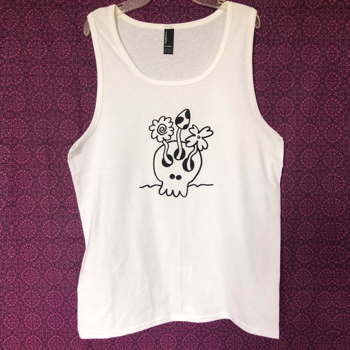 Skull Growth tank top