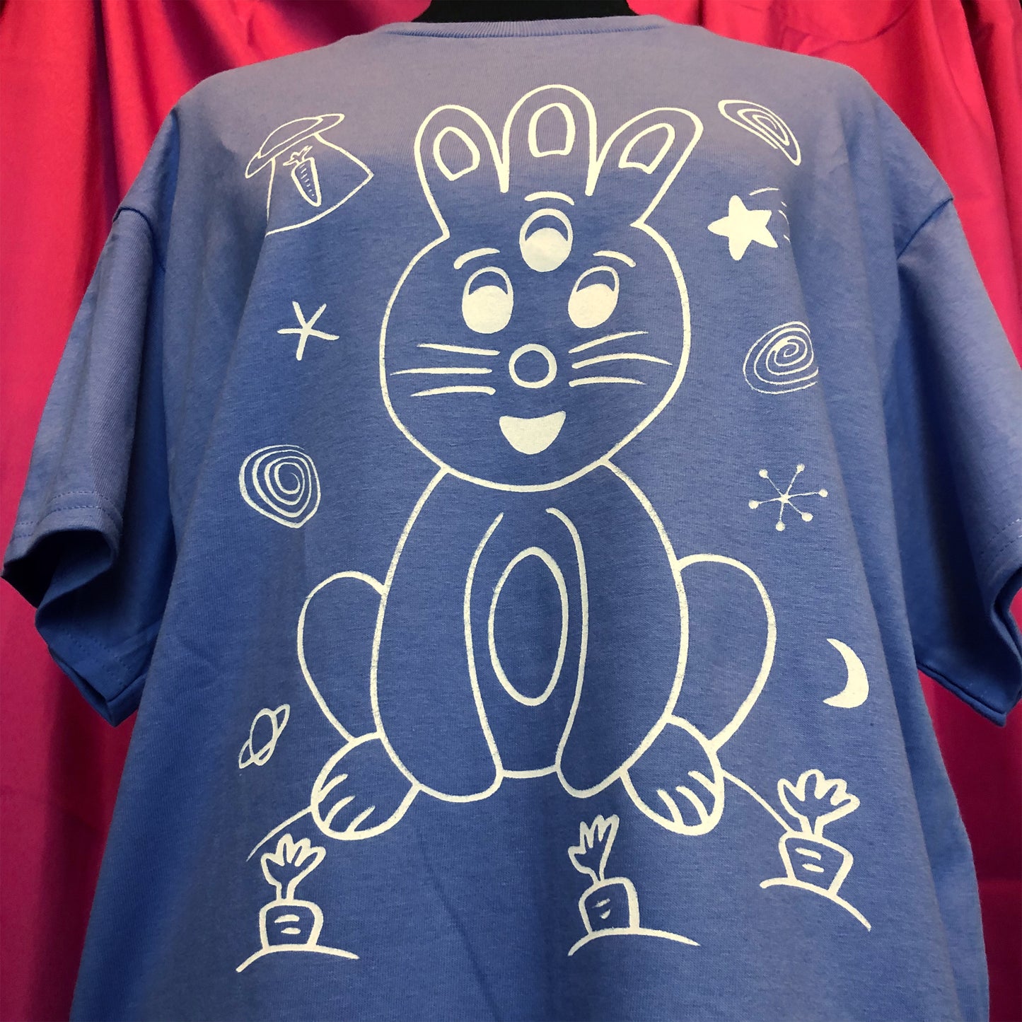 Three Eyed Three Eared Rabbit t-shirt
