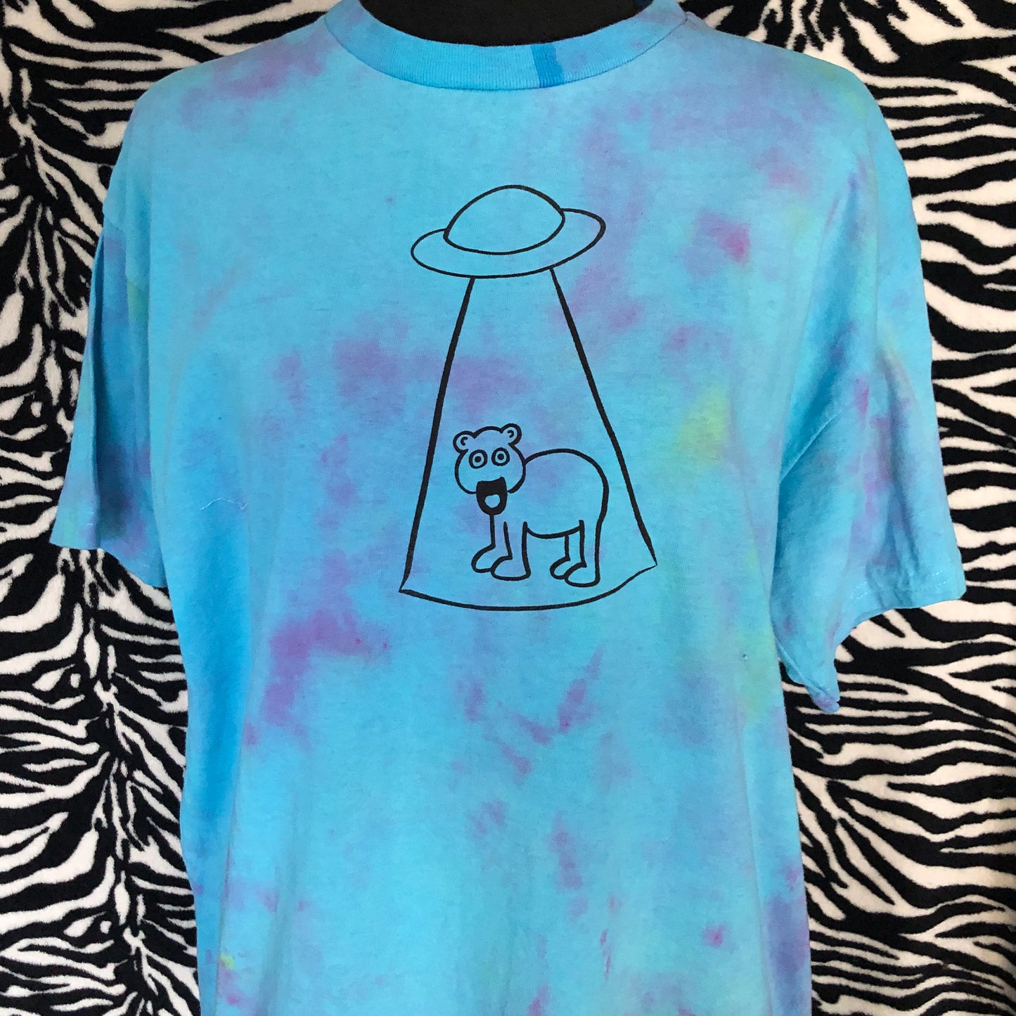 UFO Alien Bear (Tie-Dye)