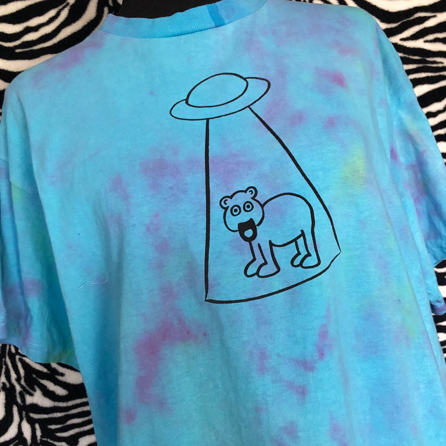 UFO Alien Bear (Tie-Dye)