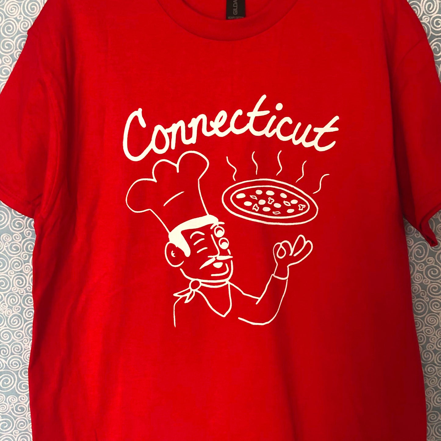 Connecticut State t-shirt (Red)