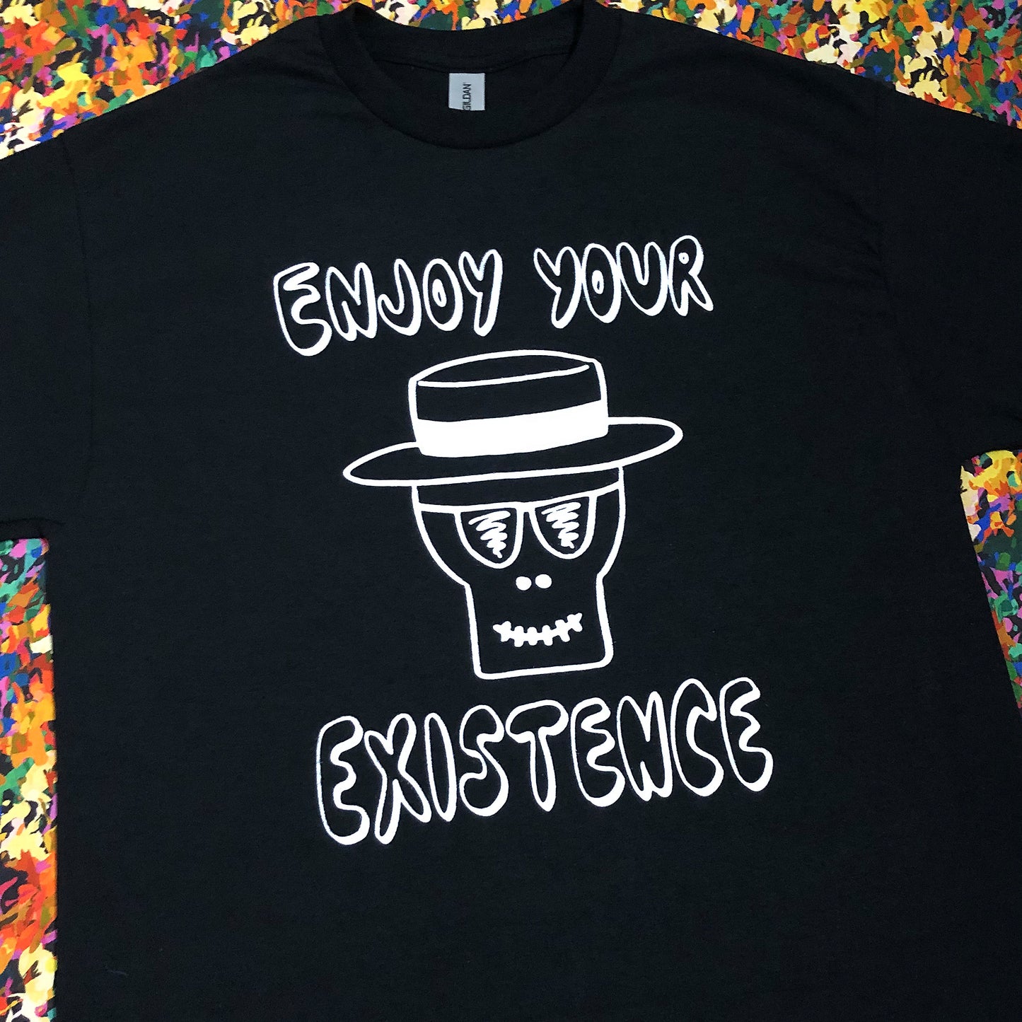 Enjoy Your Existence t-shirt (Black)