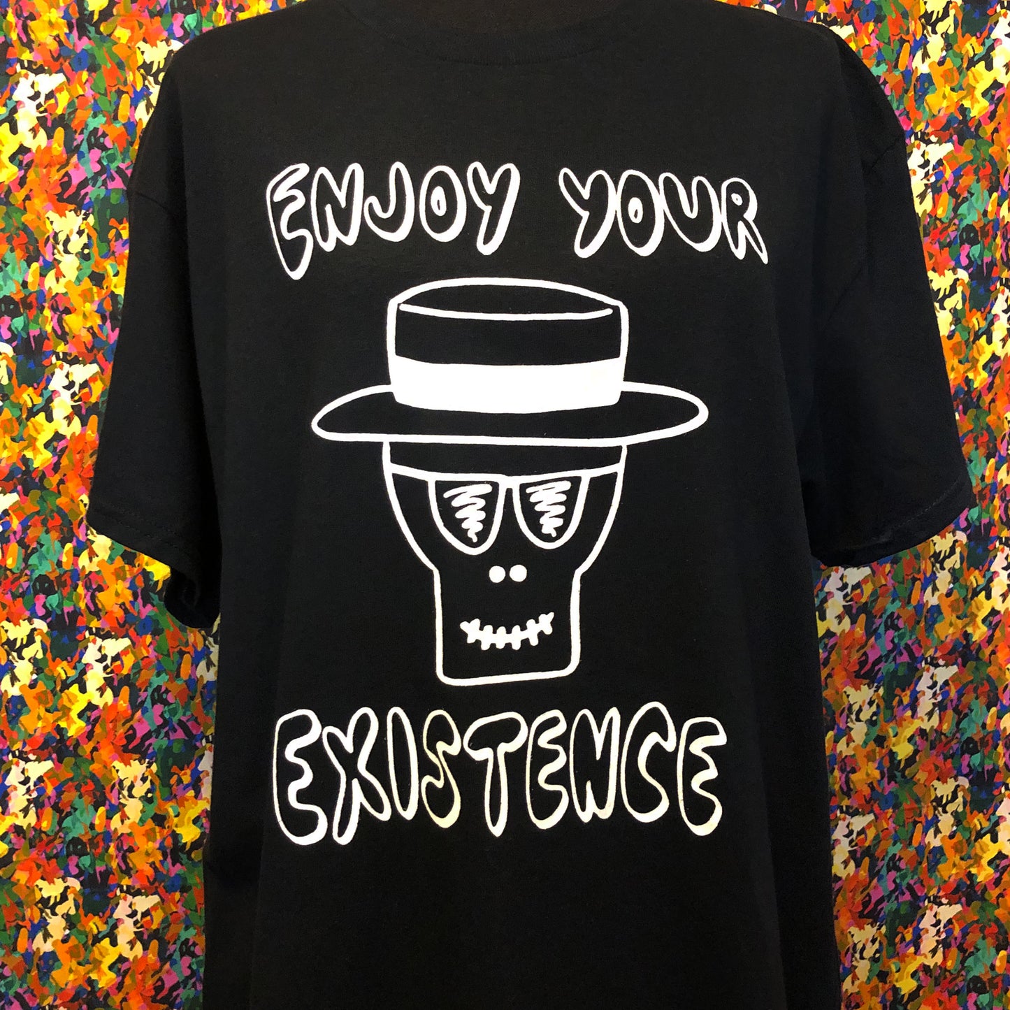 Enjoy Your Existence t-shirt (Black)