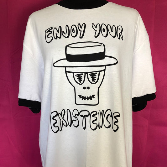 Enjoy Your Existence t-shirt (Ringer)