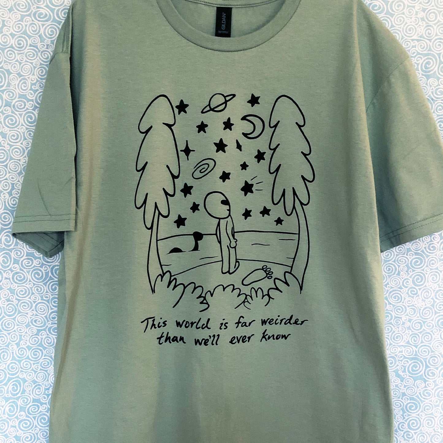 Far Weirder Alien Cryptid t-shirt