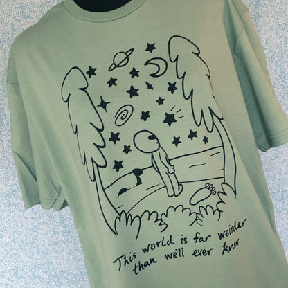 Far Weirder Alien Cryptid t-shirt