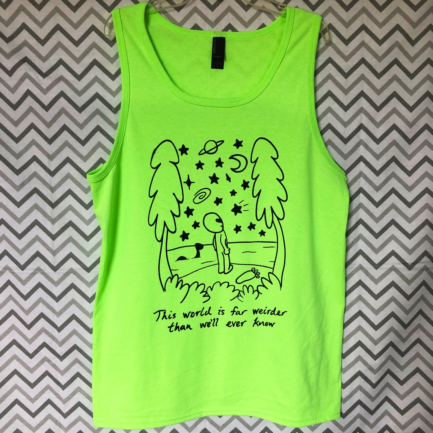Far Weirder tank top