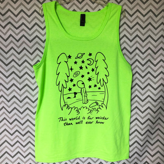 Far Weirder tank top