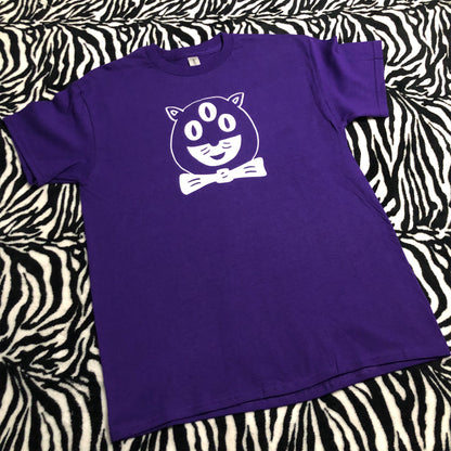 Third Eye Kit Cat t-shirt (Purple)