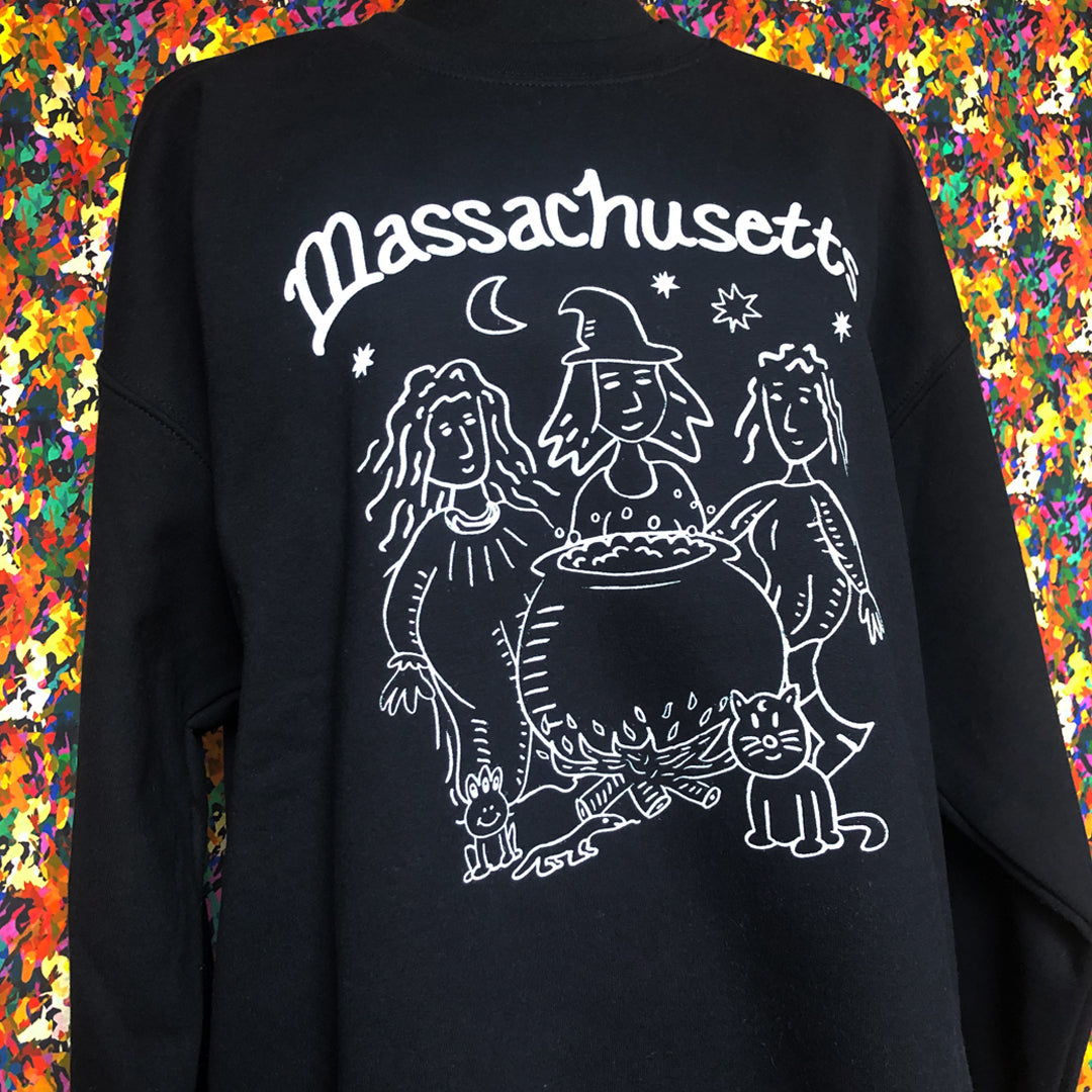 Massachusetts Witches sweatshirt