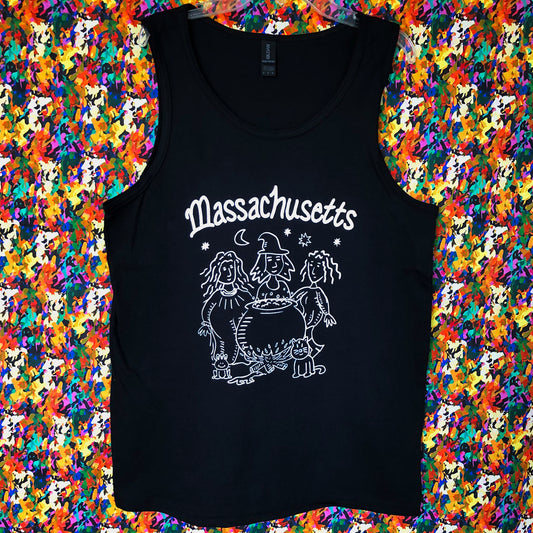 Massachusetts Witches tank top