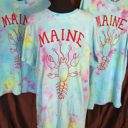 Maine Mutant Lobster t-shirt (Tie-Dye)