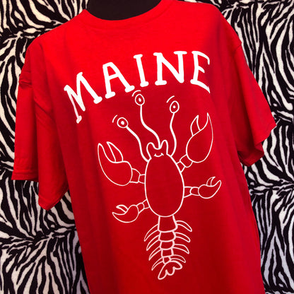 Maine Mutant Lobster t-shirt (Red)