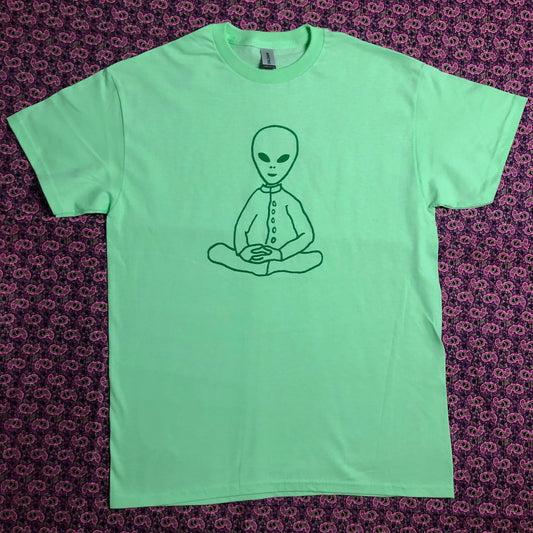 Meditating Alien t-shirt