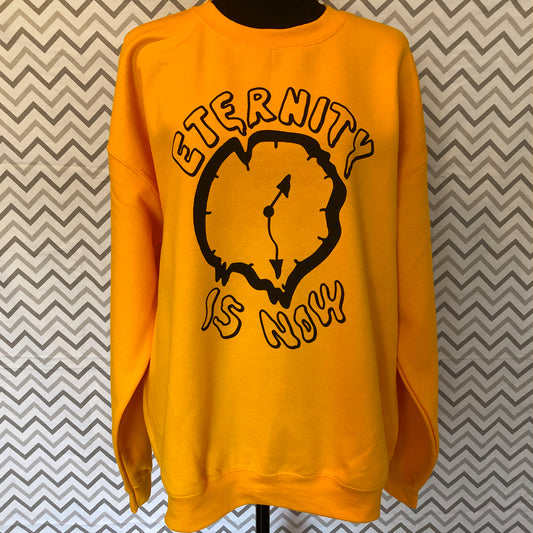 Melting Clock sweatshirt