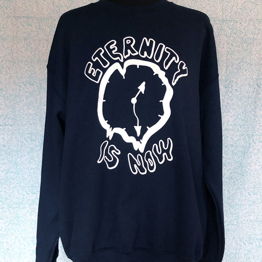 Melting Clock sweatshirt