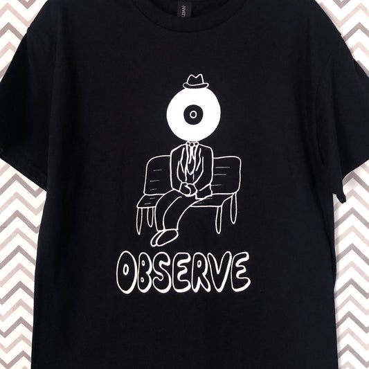 Observe Eyeball Man t-shirt