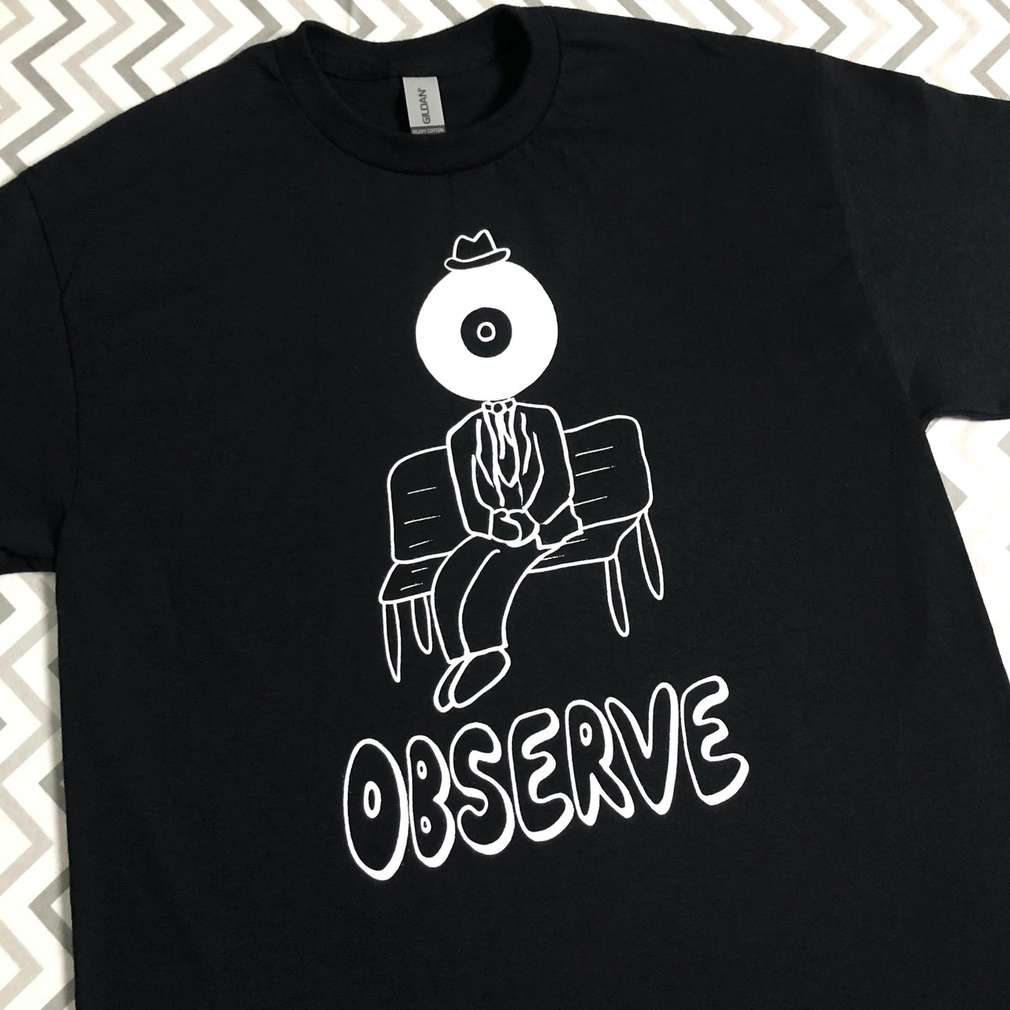 Observe Eyeball Man t-shirt