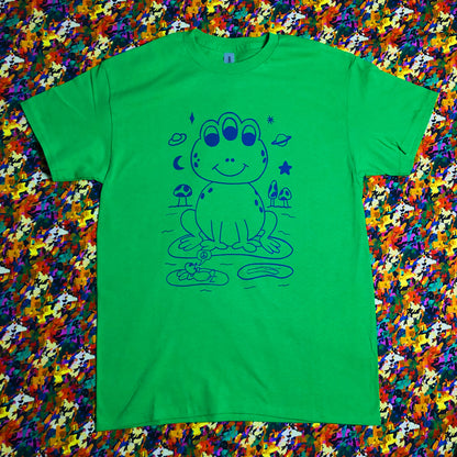 Psychedelic Frog t-shirt (Green)