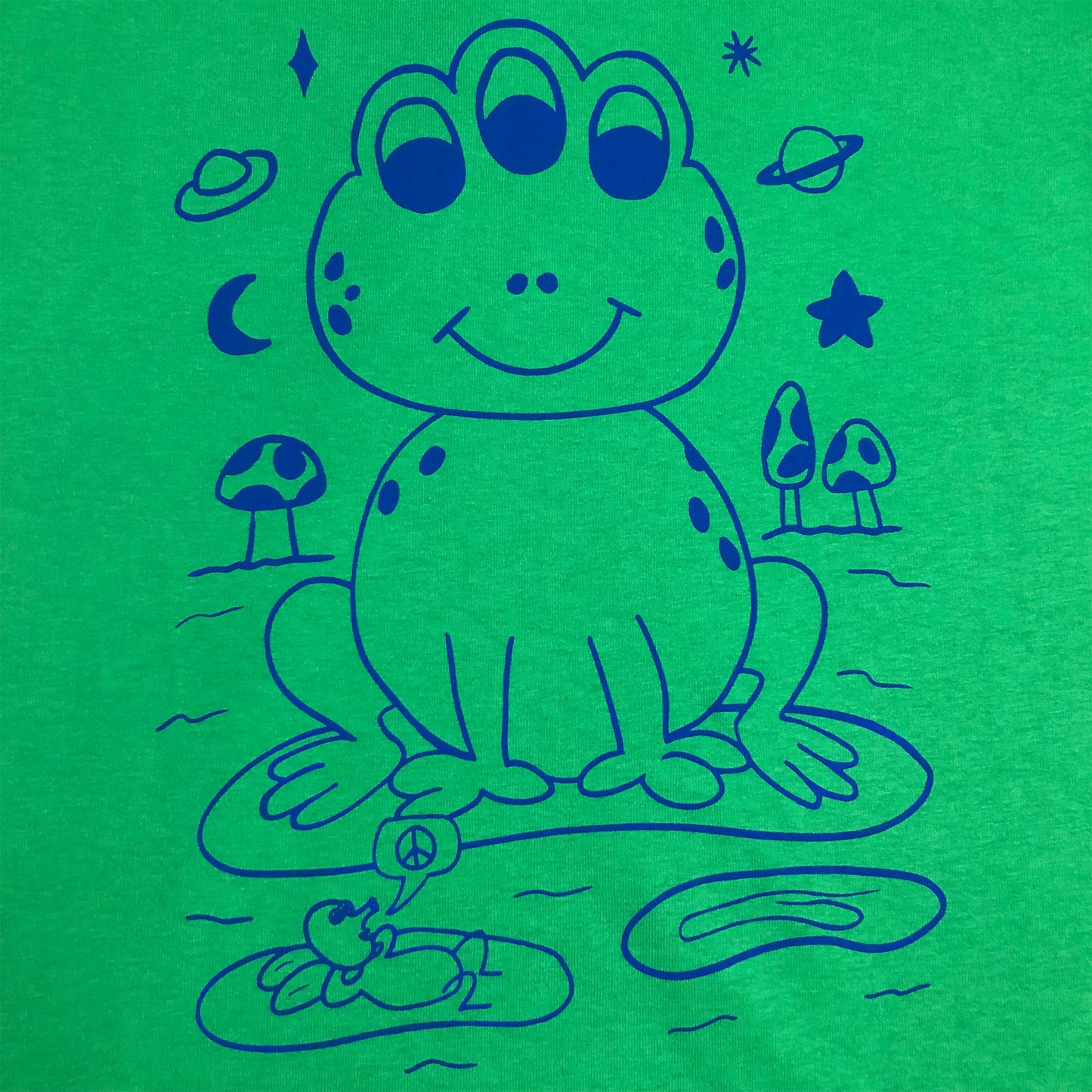 Psychedelic Frog t-shirt (Green)