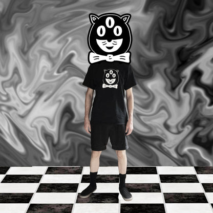 Third Eye Kit Cat t-shirt (Black)