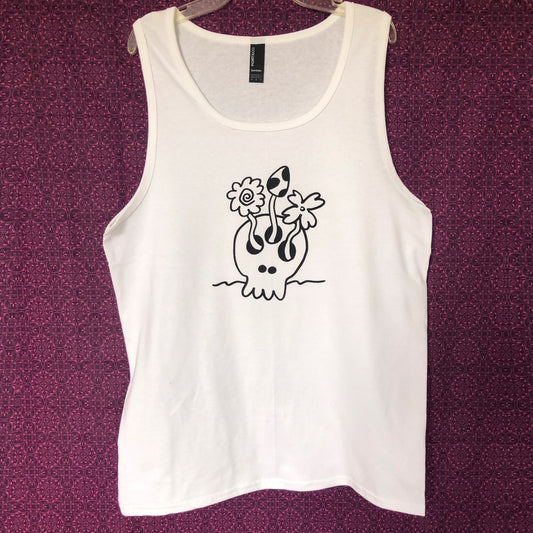 Skull Growth tank top