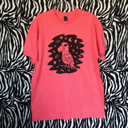 Cosmic Parrot t-shirt