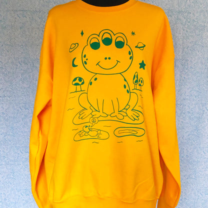 Three Eyed Frog sweatshirt