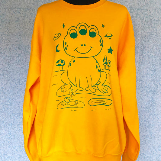 Three Eyed Frog sweatshirt