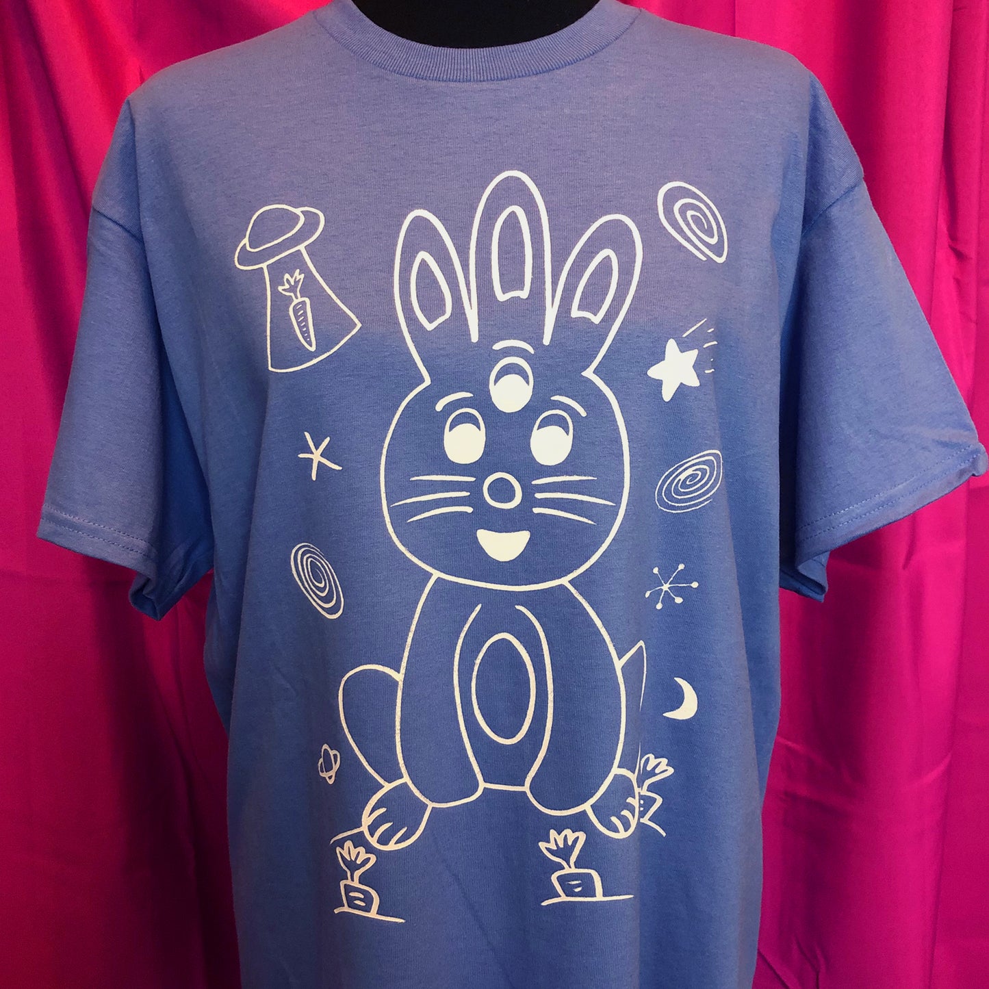Three Eyed Three Eared Rabbit t-shirt