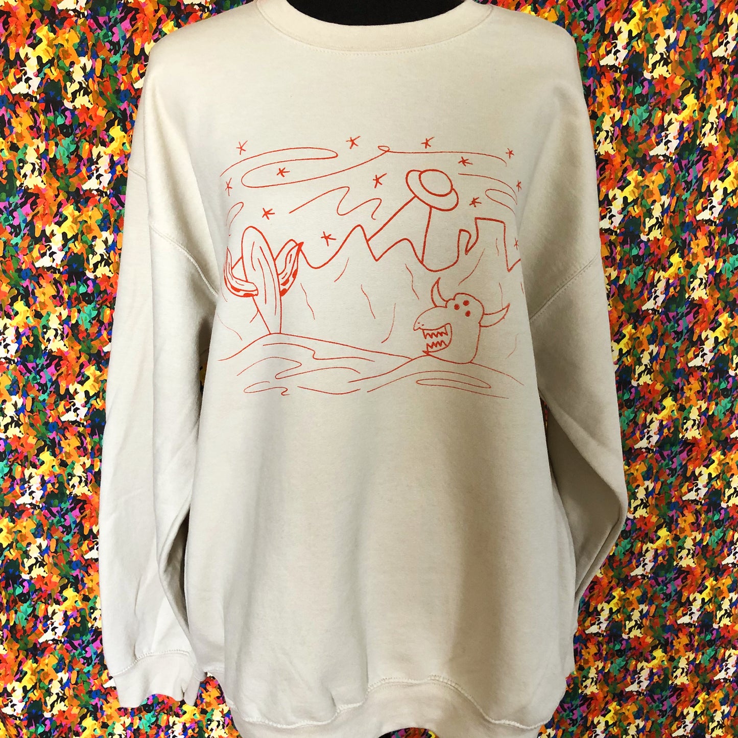 Trippy Desert sweatshirt