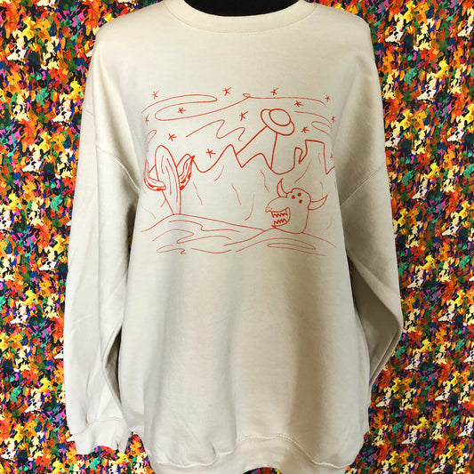 Trippy Desert sweatshirt