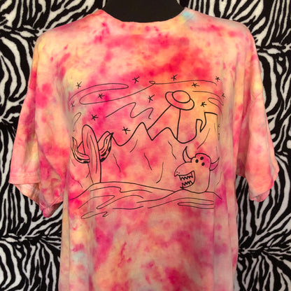 Trippy Desert t-shirt (Tie-Dye)