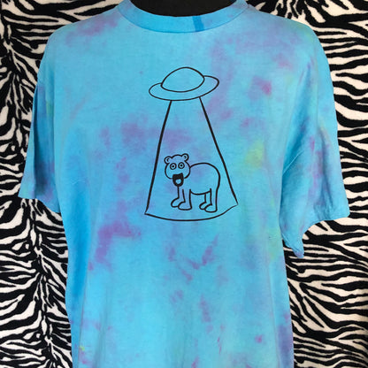 UFO Alien Bear (Tie-Dye)