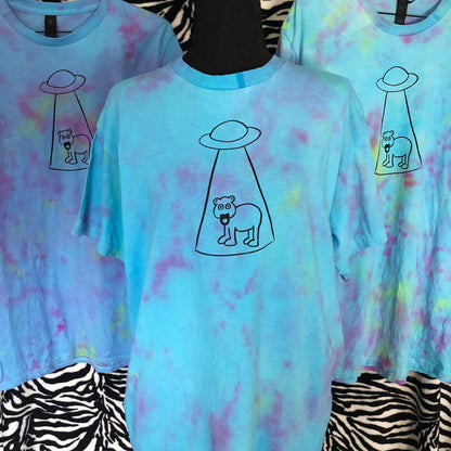UFO Alien Bear (Tie-Dye)