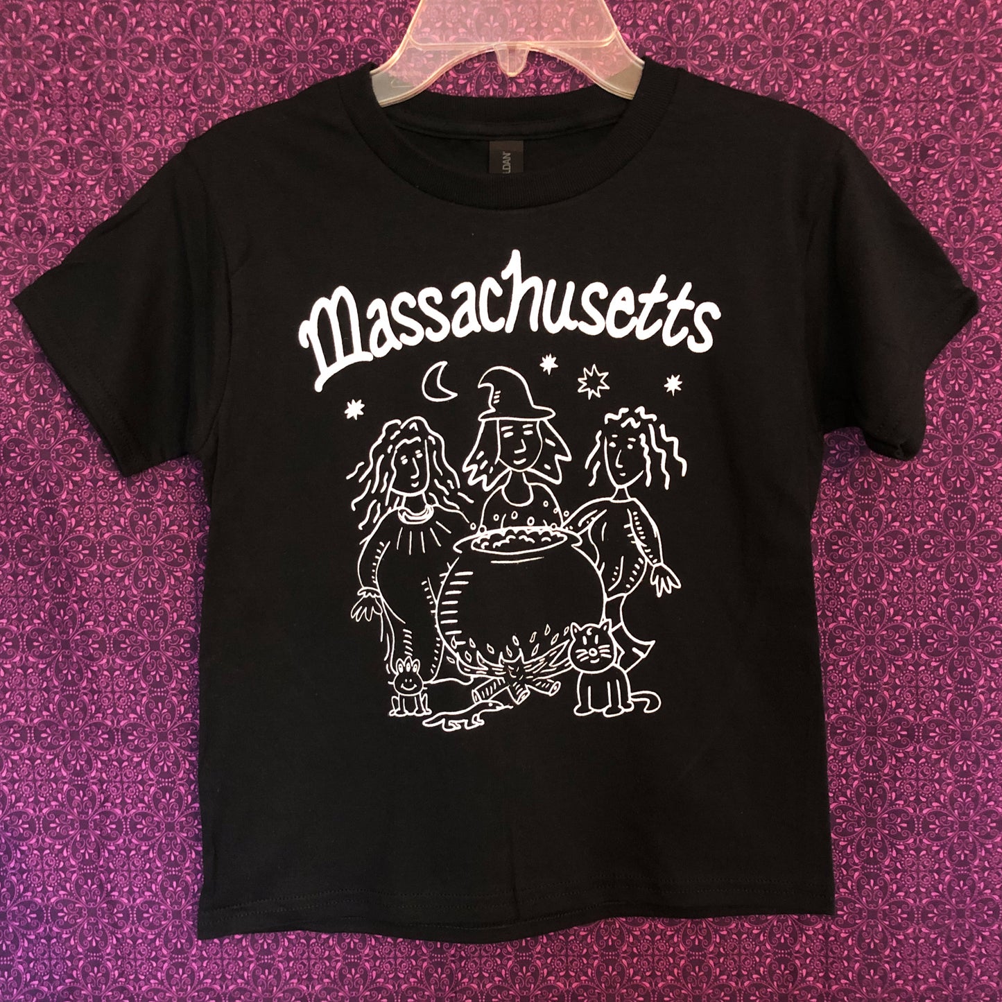 Massachusetts Witches state tee (Youth)