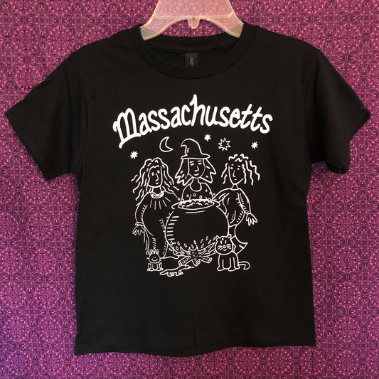 Massachusetts Witches state tee (Youth)